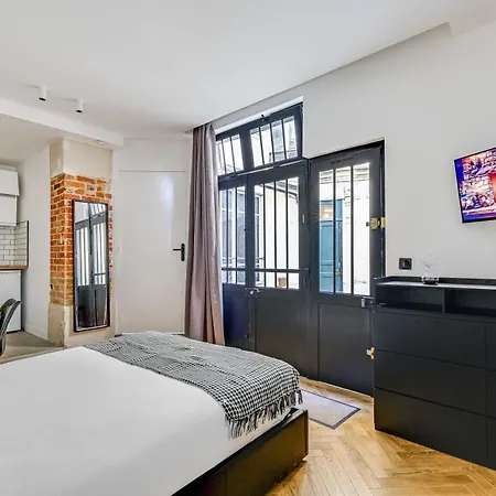 Charming 2p - Canal Saint Martin Semesterbostad