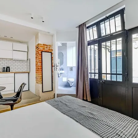 Charming 2p - Canal Saint Martin Semesterbostad *